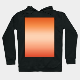 Orange, Peach and Apricot Ombre Warm Summer Gradient Hoodie